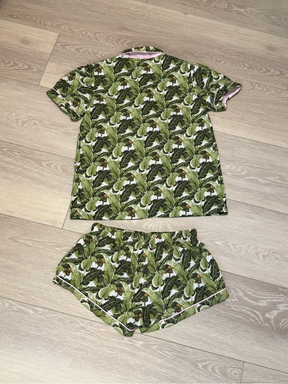 Sant and Abel Sant & Abel Martinique Banana Leaf Print Pajamas - Picture 3 of 8